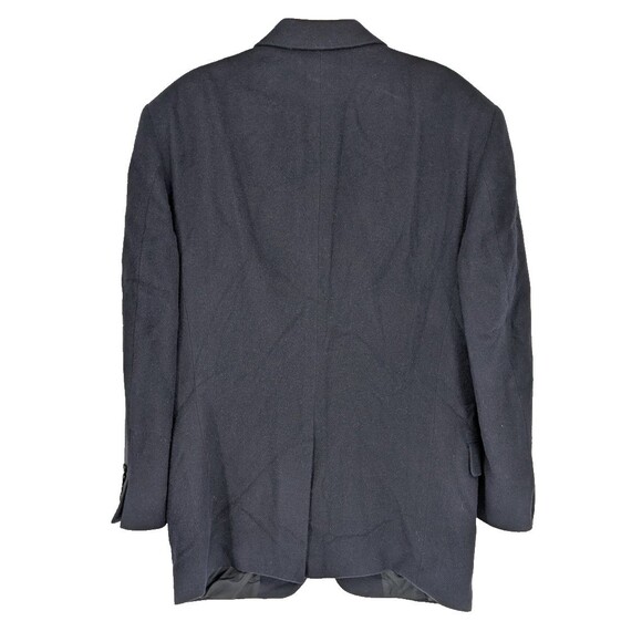 JOS. A. BANK 100% Camel Hair Sports Jacket Blazer SZ Tag 43R Navy Two Button - Picture 4 of 14